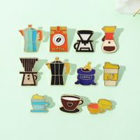 Modern Style Cup Alloy Enamel Plating Unisex Brooches main image 4