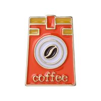 Modern Style Cup Alloy Enamel Plating Unisex Brooches sku image 5