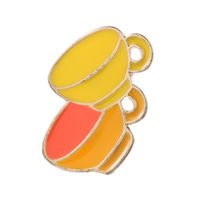 Modern Style Cup Alloy Enamel Plating Unisex Brooches sku image 6