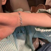 Sweet Star Alloy Plating Inlay Opal Women's Bracelets main image 2