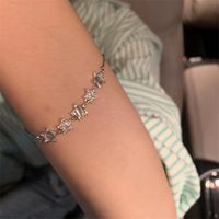 Sweet Star Alloy Plating Inlay Opal Women's Bracelets main image 3