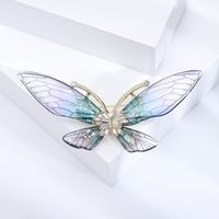 Retro Mariposa Perla De Imitación Aleación Diamante De Imitación Mujeres Broches sku image 39