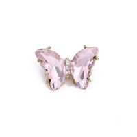 Retro Mariposa Perla De Imitación Aleación Diamante De Imitación Mujeres Broches sku image 1