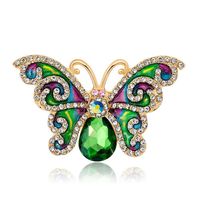 Retro Mariposa Perla De Imitación Aleación Diamante De Imitación Mujeres Broches sku image 38
