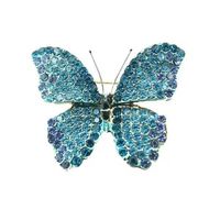 Retro Butterfly Imitation Pearl Alloy Rhinestone Women's Brooches sku image 44