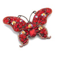 Retro Mariposa Perla De Imitación Aleación Diamante De Imitación Mujeres Broches sku image 63