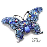 Retro Butterfly Imitation Pearl Alloy Rhinestone Women's Brooches sku image 65