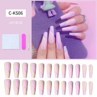 Wear Armor Finished Product Nail Tip Disassembly Removable Wear Nail Stickers sku image 34