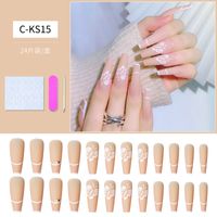 Wear Armor Finished Product Nail Tip Disassembly Removable Wear Nail Stickers sku image 26