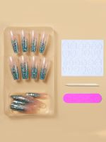Wear Armor Finished Product Nail Tip Disassembly Removable Wear Nail Stickers sku image 16