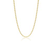 Simple Style Commute Solid Color Stainless Steel Plating 14k Gold Plated Necklace main image 2