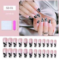 Wear Armor Finished Product Nail Tip Disassembly Removable Wear Nail Stickers sku image 52