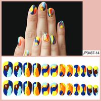 Wear Armor Finished Product Nail Tip Disassembly Removable Wear Nail Stickers sku image 56