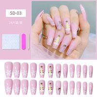 Wear Armor Finished Product Nail Tip Disassembly Removable Wear Nail Stickers sku image 35