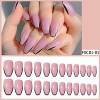 Wear Armor Finished Product Nail Tip Disassembly Removable Wear Nail Stickers sku image 5