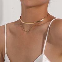 Lady Streetwear Geometric Alloy Plating Women's Layered Necklaces main image 3