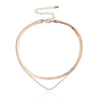 Lady Streetwear Geometric Alloy Plating Women's Layered Necklaces main image 5