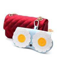 Tiktok Portable Glasses Case Ins Glasses Bag Female Sun Eye Case Sunglasses Protective Cover Take It With You Pannier Bag main image 4