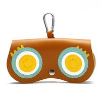 Tiktok Portable Glasses Case Ins Glasses Bag Female Sun Eye Case Sunglasses Protective Cover Take It With You Pannier Bag sku image 9