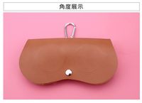 Tiktok Portable Glasses Case Ins Glasses Bag Female Sun Eye Case Sunglasses Protective Cover Take It With You Pannier Bag sku image 10