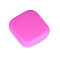 Xcl028 Contact Lens Case Plastic Invisible Couple Box With Mirror Mini Compact Contact Lens Case sku image 2
