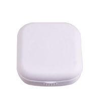 Xcl028 Contact Lens Case Plastic Invisible Couple Box With Mirror Mini Compact Contact Lens Case main image 2