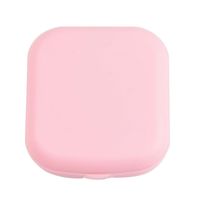 Xcl028 Contact Lens Case Plastic Invisible Couple Box With Mirror Mini Compact Contact Lens Case sku image 8