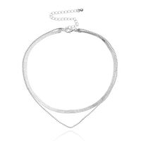 Lady Streetwear Geometric Alloy Plating Women's Layered Necklaces sku image 2