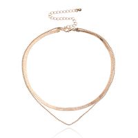 Lady Streetwear Geometric Alloy Plating Women's Layered Necklaces sku image 1