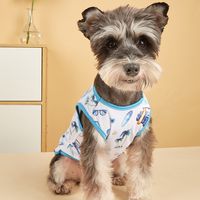 Vêtements Pour Chiens Vêtements D'été Pour Animaux De Compagnie Gilet Pour Animaux De Compagnie Teddy/bouledogue Français Vêtements De Chat Vêtements Décontractés main image 3