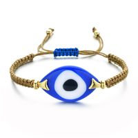 Retro Streetwear Eye Rope Unisex Bracelets sku image 10