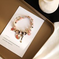 Simple Style Star Alloy Beaded Women's Bracelets main image 2
