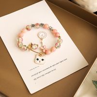 Simple Style Star Alloy Beaded Women's Bracelets main image 1