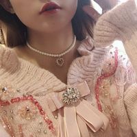 Fashion Heart Shape Butterfly Alloy Plating Women's Necklace main image 5