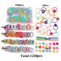 Cute Geometric Plastic Hair Clip Hair Tie Hair Claws sku image 6