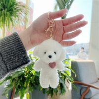 Simple Style Bear Pp Cotton Bag Pendant Keychain sku image 25