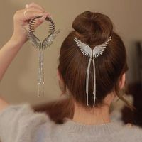 Casual Wings Alloy Plating Inlay Rhinestones Party Headpieces main image 1