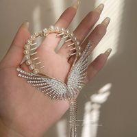 Casual Wings Alloy Plating Inlay Rhinestones Party Headpieces main image 2