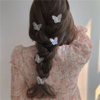 Cartoon Style Sweet Butterfly Arylic Metal Plating Hair Clip main image 1