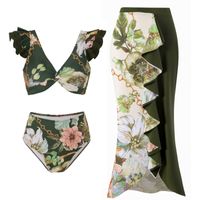 Women's Ditsy Floral Printing Bikinis main image 5