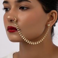 Punk Cool Style Heart Shape Alloy Plating Nose Ring sku image 1