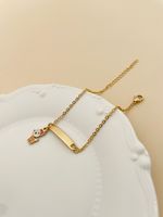 Casual Cute Animal Cat Elephant 304 Stainless Steel 14K Gold Plated Bracelets In Bulk sku image 3