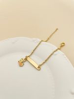 Casual Cute Animal Cat Elephant 304 Stainless Steel 14K Gold Plated Bracelets In Bulk sku image 7