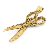 1 Piece Stainless Steel 18K Gold Plated Scissors Snake Eagle sku image 3