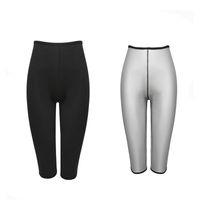 Des Sports Couleur Unie Nylon Actif Bas Leggings Les Pantalons De Survêtement sku image 7