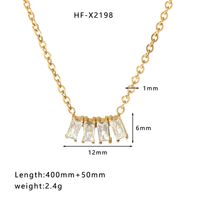304 Stainless Steel 18K Gold Plated Streetwear Plating Heart Shape Butterfly Shell Pendant Necklace sku image 9