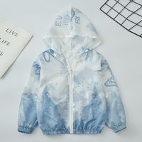 Simple Style Classic Style Sports Letter Color Block Zipper Microfiber Cloth Boys Outerwear sku image 5