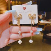 1 Pair Fashion Letter Square Heart Shape Inlay Imitation Pearl Alloy Artificial Gemstones Earrings sku image 116