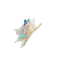 Sweet Butterfly Alloy Hair Claws sku image 8