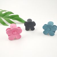 Cute Korean Style Flower Plastic Resin Stoving Varnish Hair Claws main image 3